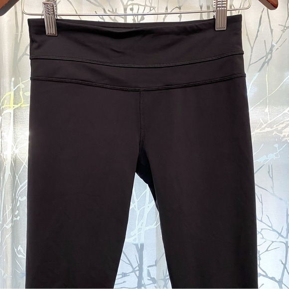 Lululemon black inspire crop block it pocket silver polka dot reflective legging - Picture 5 of 12